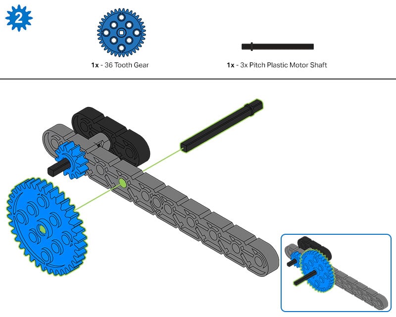 VEX IQ STEM Labs Lab 12 M.A.D. Box The M.A.D. Box's Gears